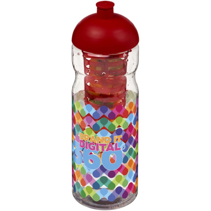 H2O Active® Base 650 ml bidon en infuser met koepeldeksel - Topgiving