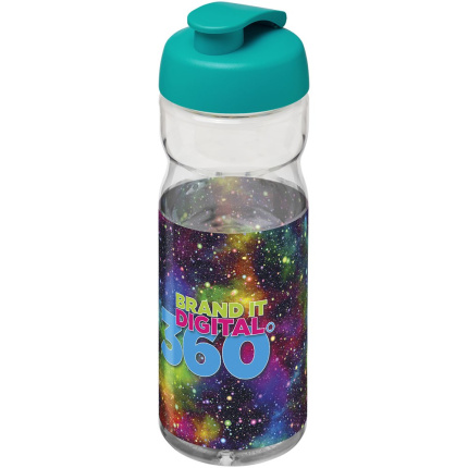 H2O Active® Base Tritan™ 650 ml sportfles met klapdeksel  - Topgiving