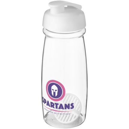 H2O Active® Pulse 600 ml sportfles met shaker bal - Topgiving