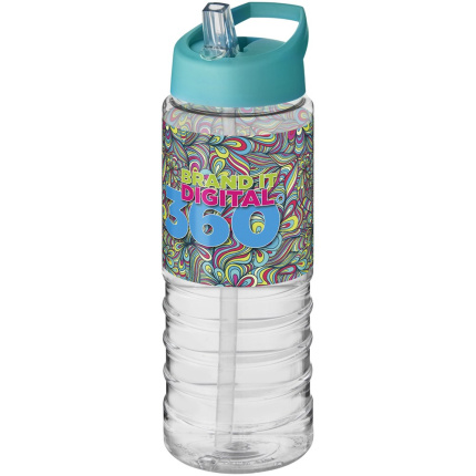 H2O Active® Treble 750 ml sportfles met tuitdeksel - Topgiving