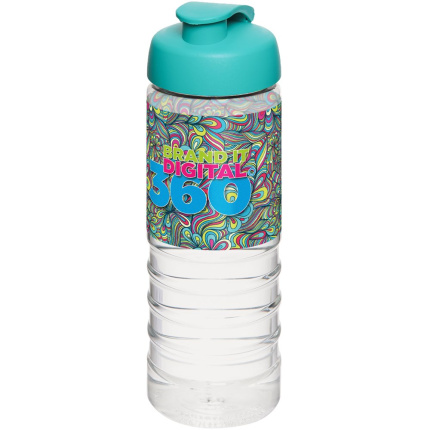 H2O Active® Treble 750 ml sportfles met kanteldeksel - Topgiving