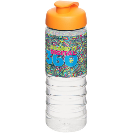 H2O Active® Treble 750 ml sportfles met kanteldeksel - Topgiving