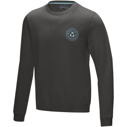 Jasper heren GOTS biologische gerecyclede crewneck sweater - Topgiving