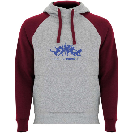 Badet tweekleurige kinderhoodie - Topgiving