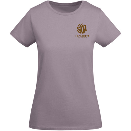 Breda biologisch katoenen dames T-shirt met korte mouwen - Topgiving