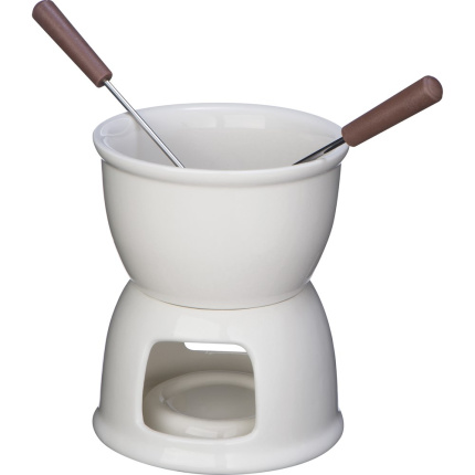 Fondue set voor chocolade - Topgiving