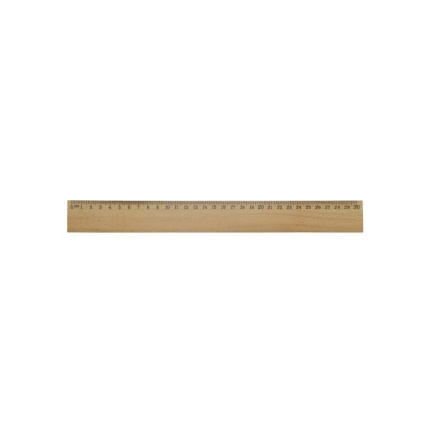Houten liniaal 30cm - Topgiving
