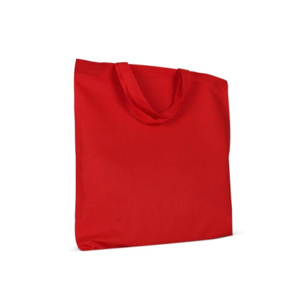 Schoudertas OEKO-TEX® gekleurd kort 140g/m² 38x42 cm - Topgiving