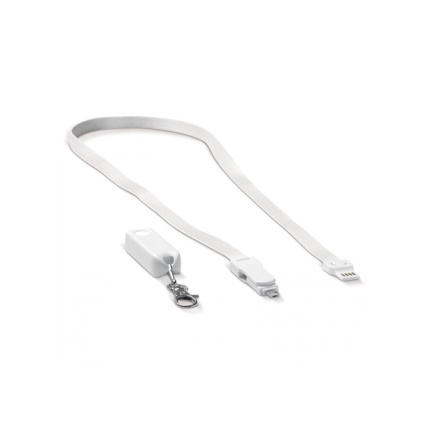 Keycord en oplaadkabel 3-in-1 - Topgiving