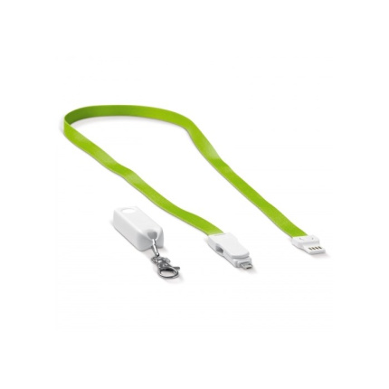Keycord en oplaadkabel 3-in-1 - Topgiving