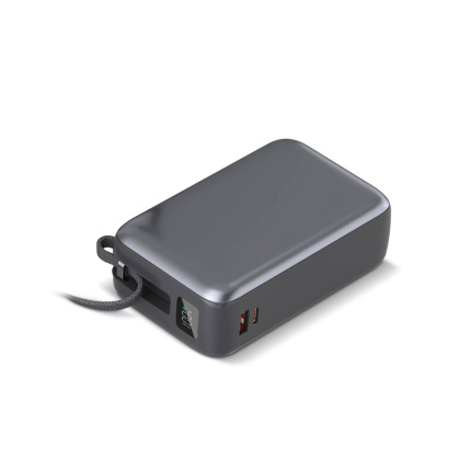 Nova Laptop 65W Powerbank met ingebouwde USB-C kabel 30000 mAh - Topgiving
