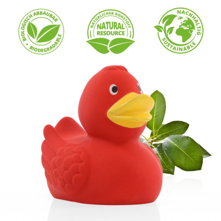 Natural rubber duck, classic - Topgiving