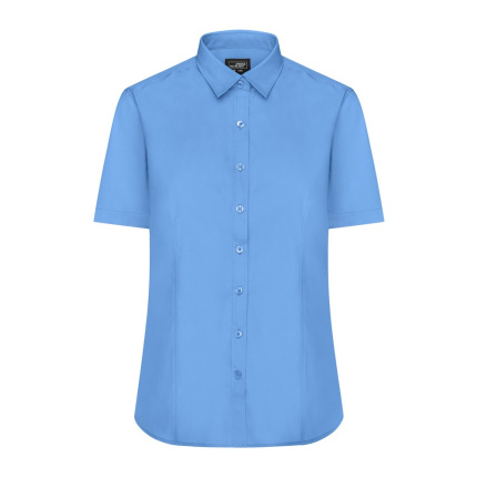 Ladies' Shirt Shortsleeve Poplin - Topgiving