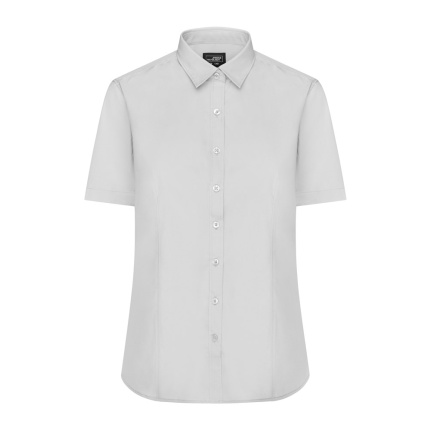 Ladies' Shirt Shortsleeve Poplin - Topgiving