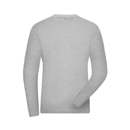 Men's BIO Stretch-Longsleeve Work - SOLID - - Topgiving