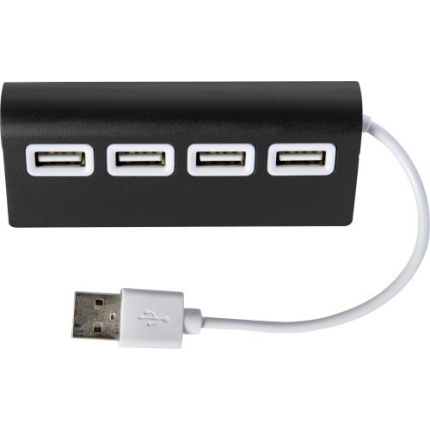 Aluminium USB hub Leo - Topgiving