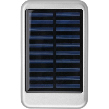 Aluminium solar powerbank Drew - Topgiving