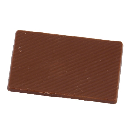 Chocolade tablet (melk) barry callebaut 10,5 gr. full colour op wikkel - Topgiving