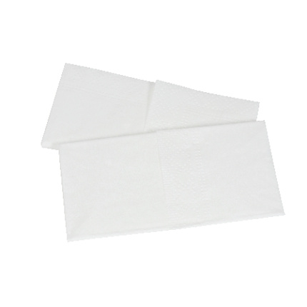 Pakje met 10 papieren zakdoekjes en label - Topgiving