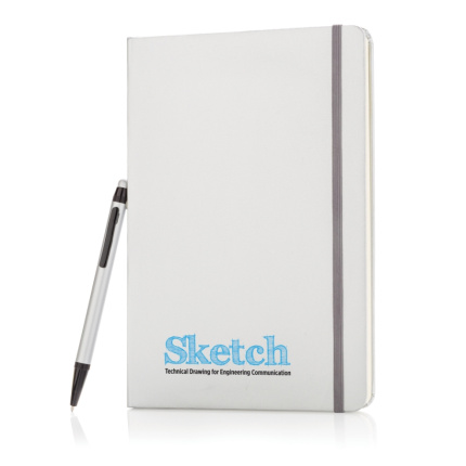 A5 hardcover notitieboek met touchscreen pen - Topgiving