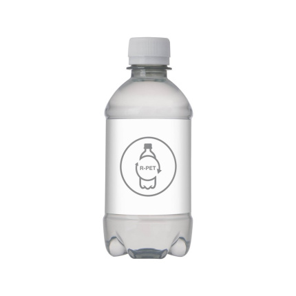 Bronwater recycled pet 330 ml met draaidop - Topgiving