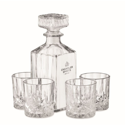 Set van 4 stuks whiskey set - Topgiving