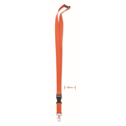 Lanyard katoen 20mm - Topgiving