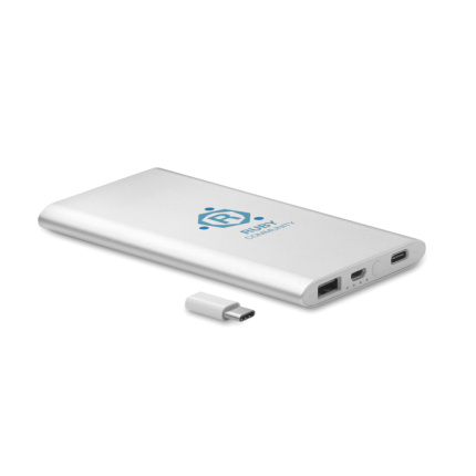 Powerbank met type c - Topgiving