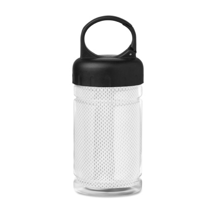 Drinkfles pet met handdoek - Topgiving
