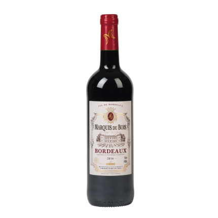 Red wine marquis du bois  bordeaux - Topgiving