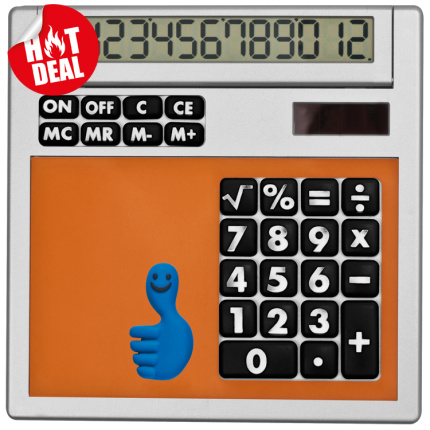 Calculator own design met inlegplaatje - Topgiving