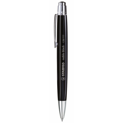 Balpen stabilo noble black - Topgiving