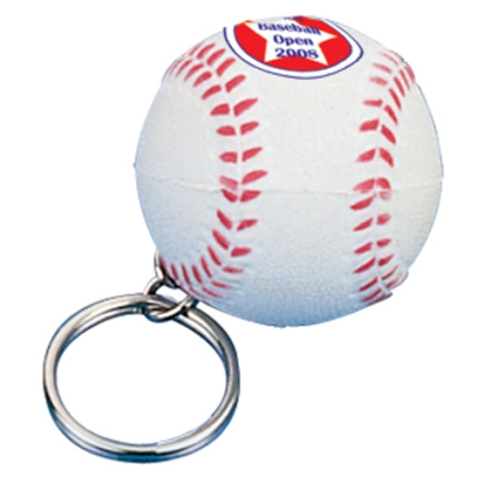 Anti-stress honkbal sleutelhanger - Topgiving