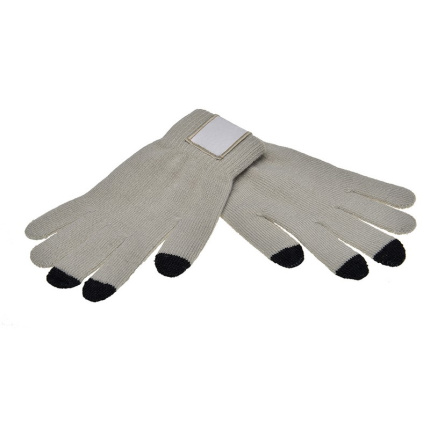 Touchscreen gloves met label - Topgiving