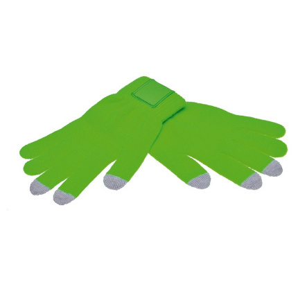 Touchscreen gloves met label - Topgiving