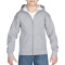 Gildan Sweater Hooded Full Zip HeavyBlend for kids - Topgiving