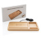 Bamboe desk organizer met 5W draadloze oplader - Topgiving