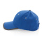 Impact AWARE™ 6 panel 280gr recycled katoen cap met bies - Topgiving