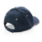 Impact AWARE™ 6 panel 280gr recycled katoen cap met bies - Topgiving