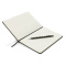 Standaard hardcover PU A5 notitieboek met stylus pen - Topgiving