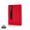 Standaard hardcover PU A5 notitieboek met stylus pen - Topgiving