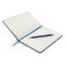 Standaard hardcover PU A5 notitieboek met stylus pen - Topgiving