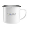 Retro Emaille Mug mok - Topgiving