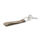 Recycled Leather Keyring sleutelhanger - Topgiving