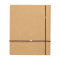 Recycled leather Refillable Notebook A5 notitieboek - Topgiving