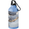 Oregon 400 ml aluminium waterfles met karabijnhaak - Topgiving