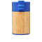 Arca 200 ml lekvrije koper vacuümbeker van bamboe - Topgiving
