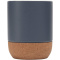 Billie 300 ml mok van keramiek met kurkdetails en matte afwerking - Topgiving