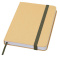 Reed A6 gerecycled notitieboek met harde kaft en effen pagina's - Topgiving