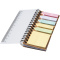 Spinner notitieboek met gekleurde sticky notes - Topgiving